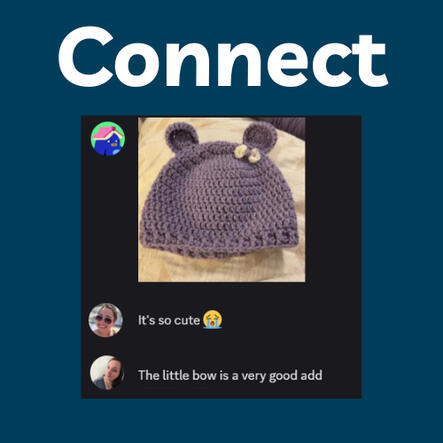 the word "connect"