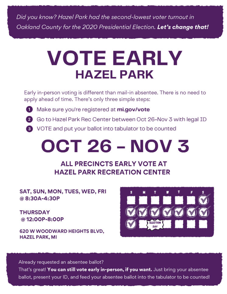 Hazel Park Fire Department Stop Drop and Bowl!